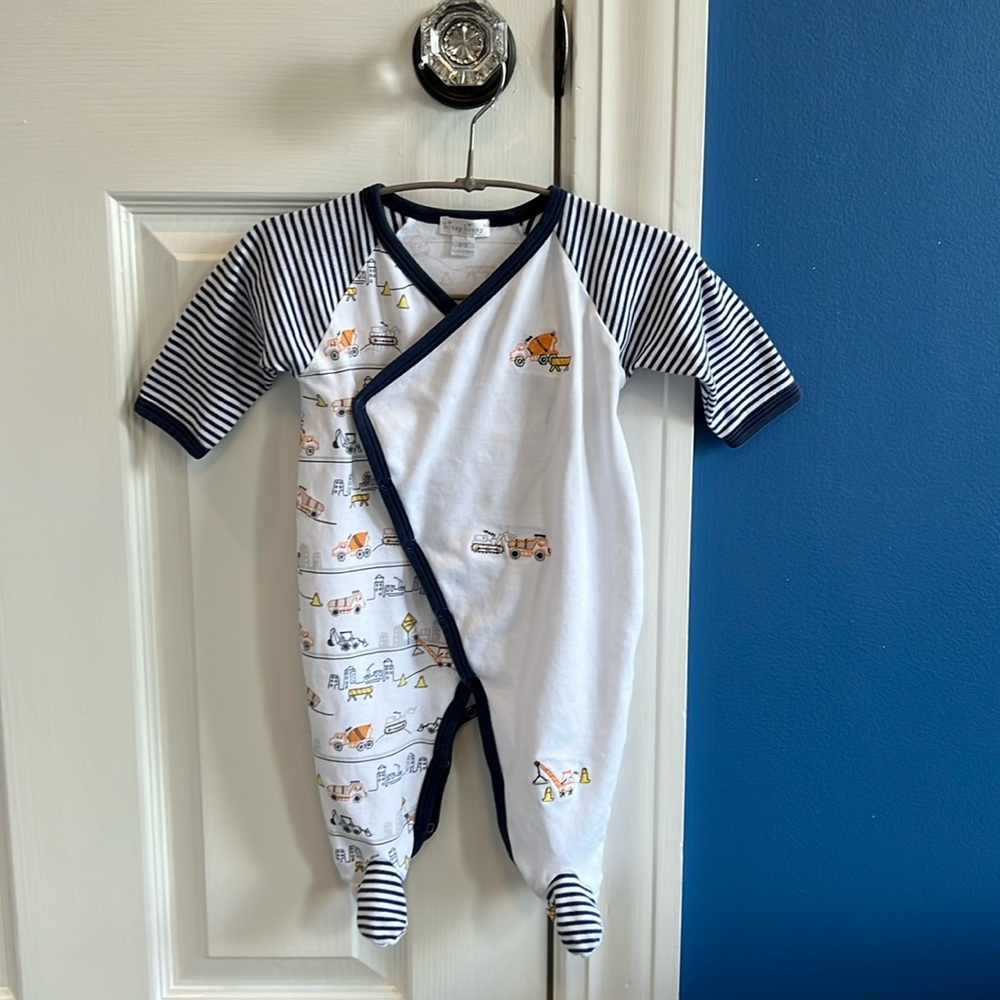 Like New Kissy Kissy Construction Onesie 🚭